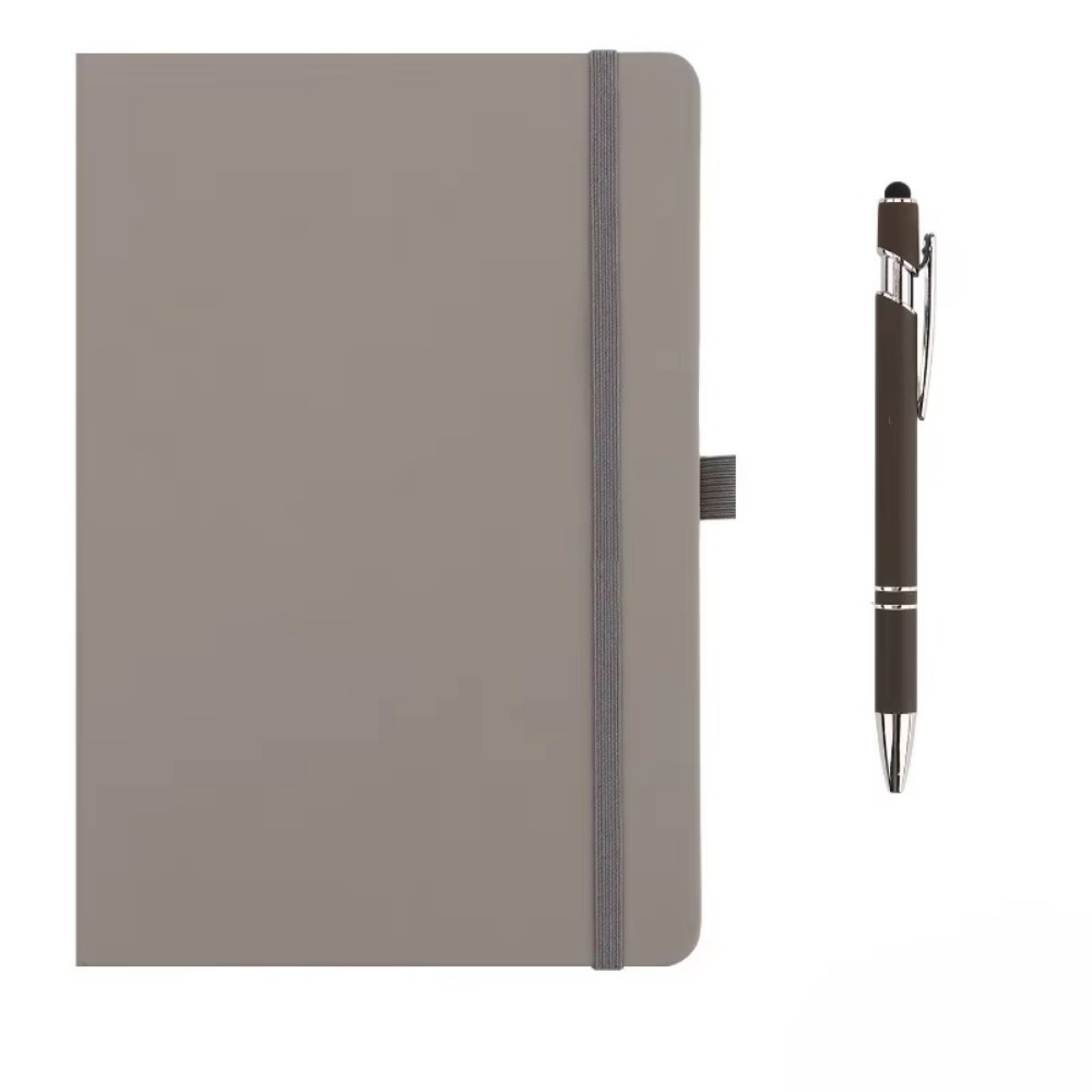 Leather Work Diary Covers - Mini taccuini tascabili con elastico, formato