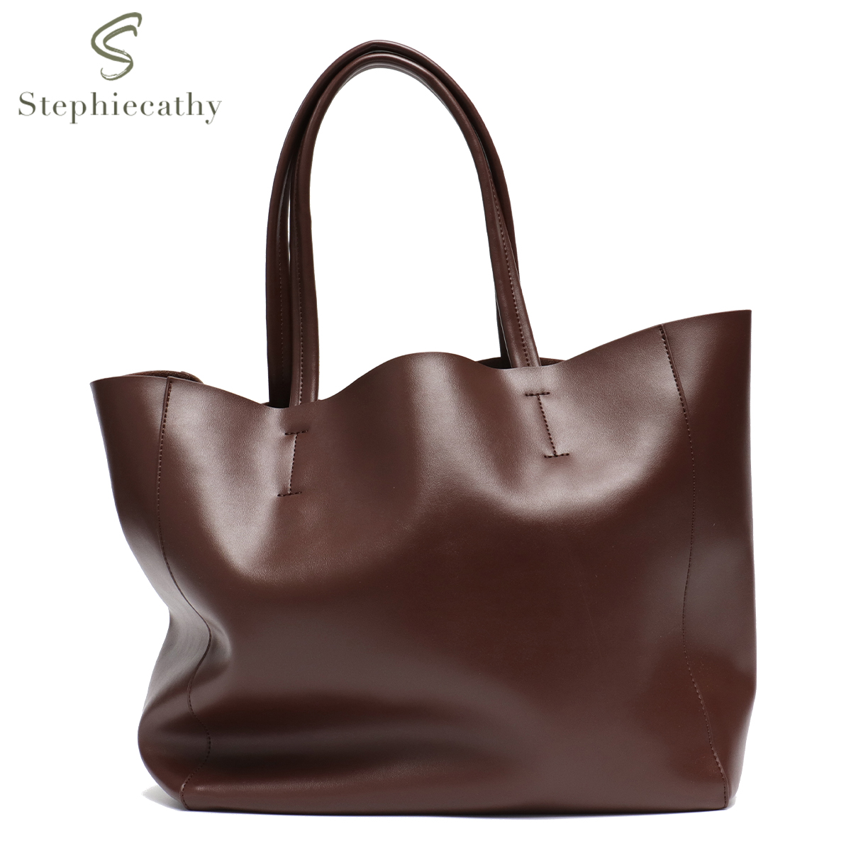 Leatherwork Designs - Borsa tote di grande capacità per