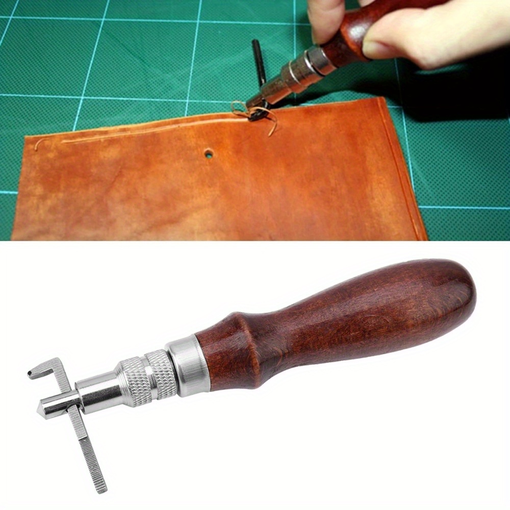 1PC regolabile bordo in pelle  - Groover Stitching Tool recensione e prezzo
