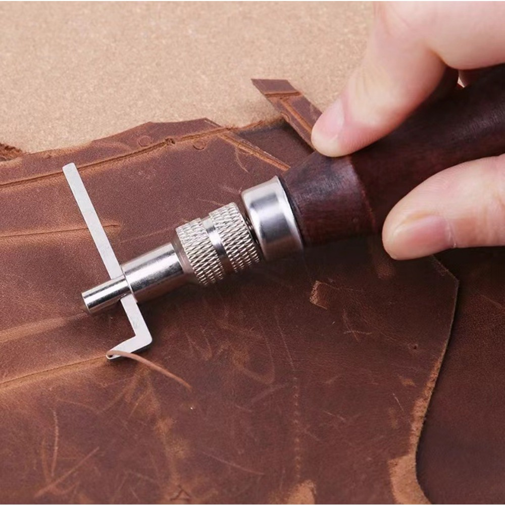 1PC regolabile bordo in pelle  - Groover Stitching Tool recensione e prezzo